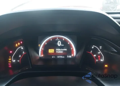 2019 Honda Civic Si из США, поврежденный, VIN 2HGFC1E52KH704065